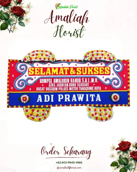 Papan Bunga Ucapan Selamat Tondano Selatan